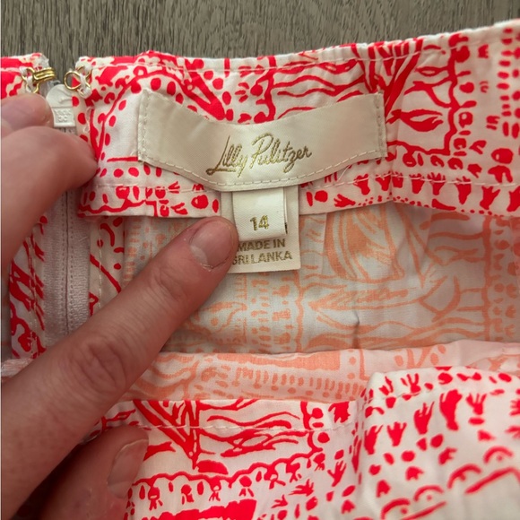 Lilly Pulitzer Linen Skort - Picture 2 of 4